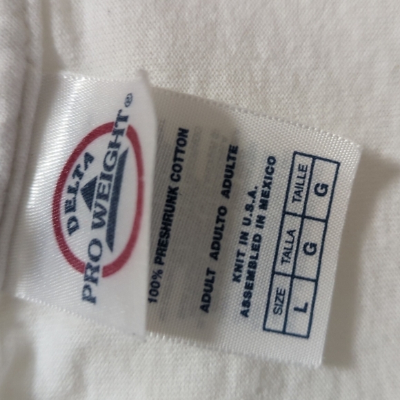 Delta Pro Weight Women's Short Sleeve Tee Seattle Football Size Large - Picture 3 of 5